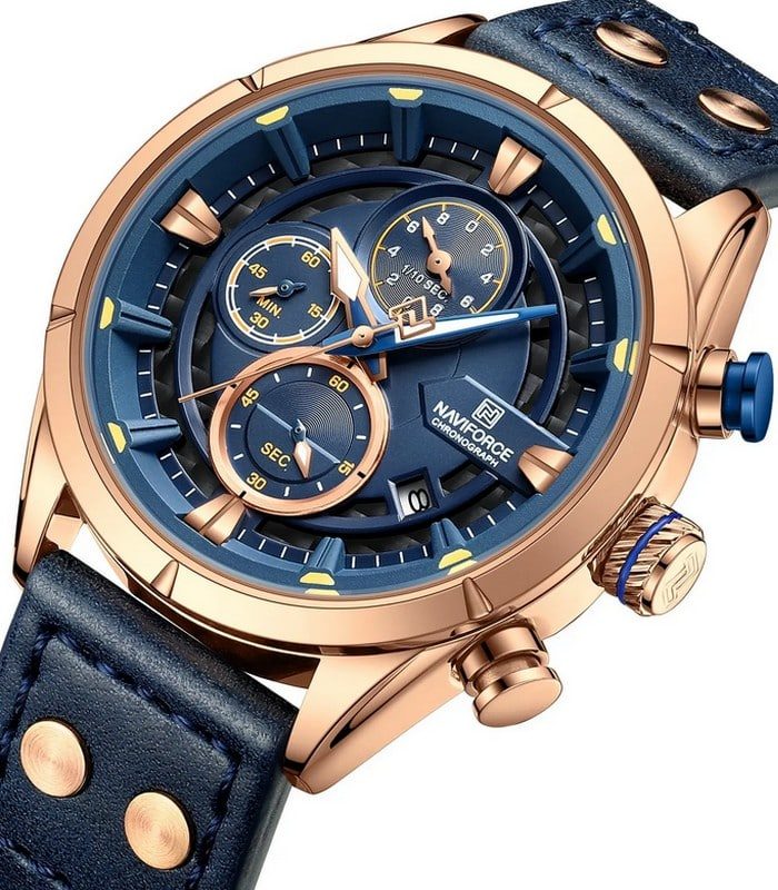 Montre Homme Naviforce NF8045 Bleu — photo 2