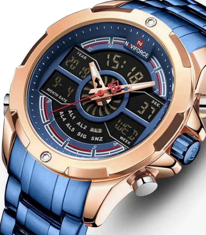 Montre Homme Naviforce NF9170 Bleu — photo 2