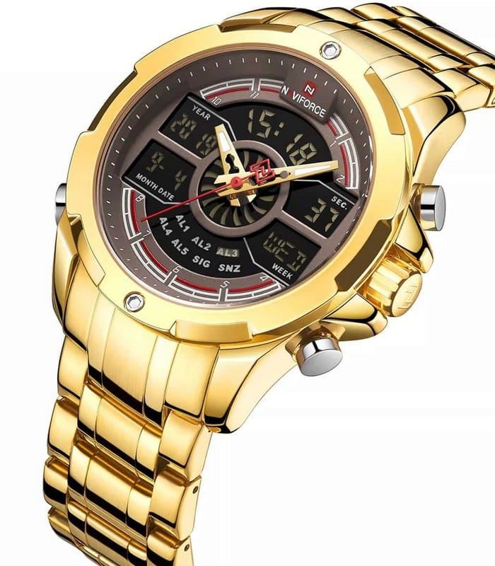 Montre Homme Naviforce NF9170 Doré — photo 2