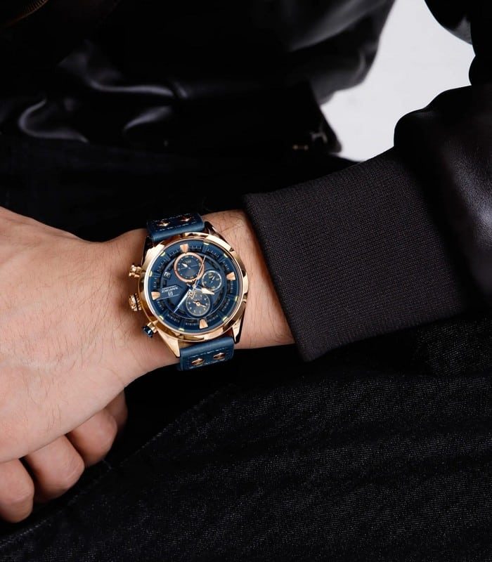 Montre Homme Naviforce NF8045 Bleu — photo 3