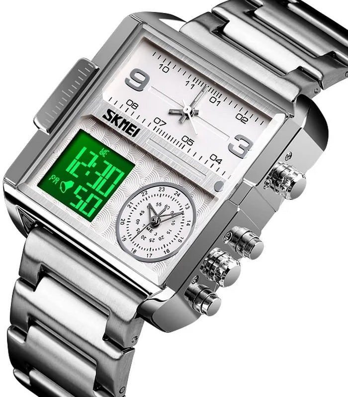 Montre Homme Skmei 1584 Fond Blanc — photo 2
