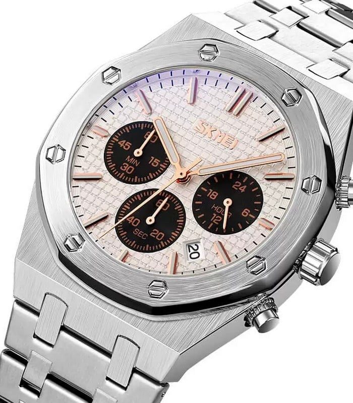 Montre Homme Skmei 9296 Fond Blanc — photo 2
