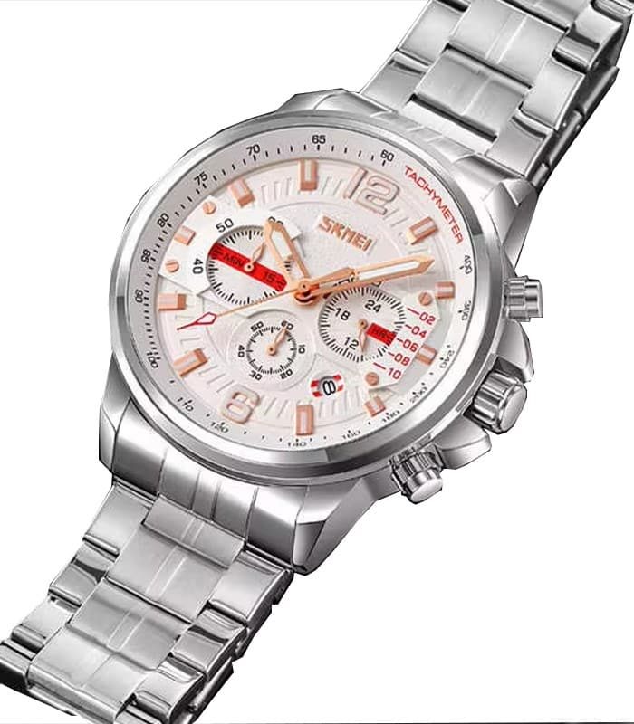 Montre Homme Skmei 9332 Fond Blanc — photo 2