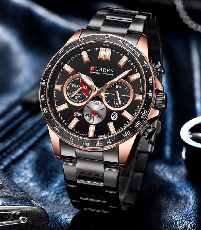Montre Homme Curren 8418 Noir — photo 3