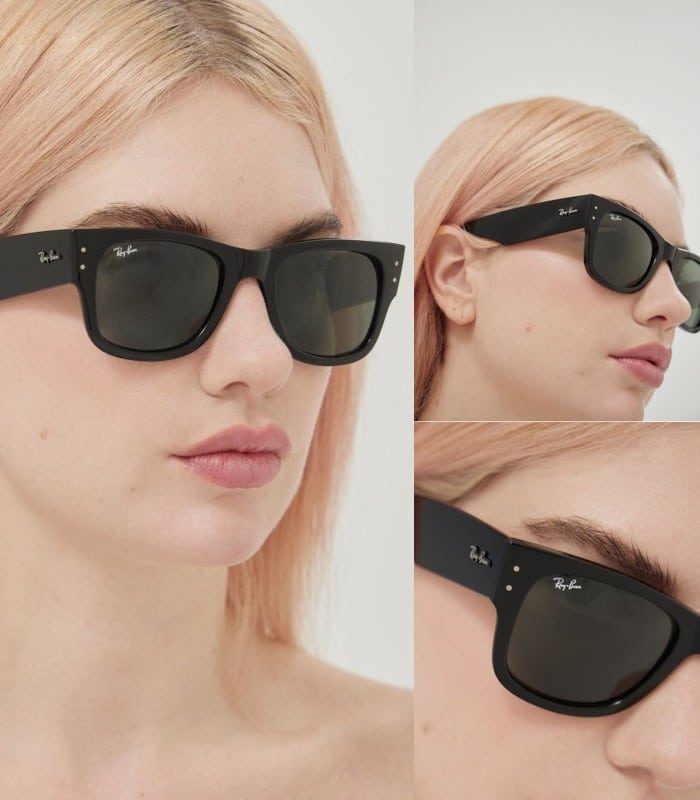 Lunette de Soleil Ray-Ban Mega Wayfarer RB0840S 901/31 — photo 4