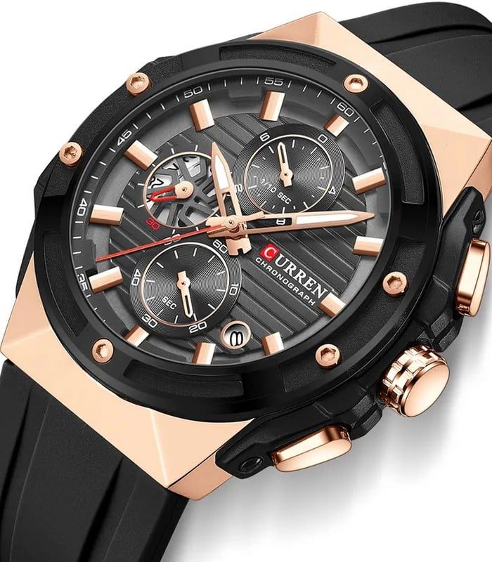 Montre Homme Curren 8462 Noir — photo 2