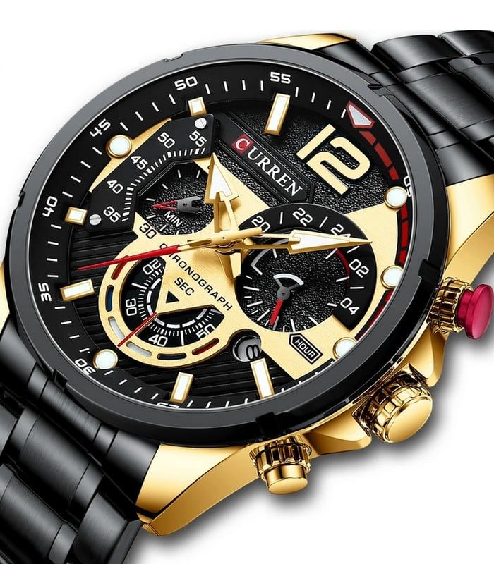 Montre Homme Curren 8395 Fond Noir — photo 2
