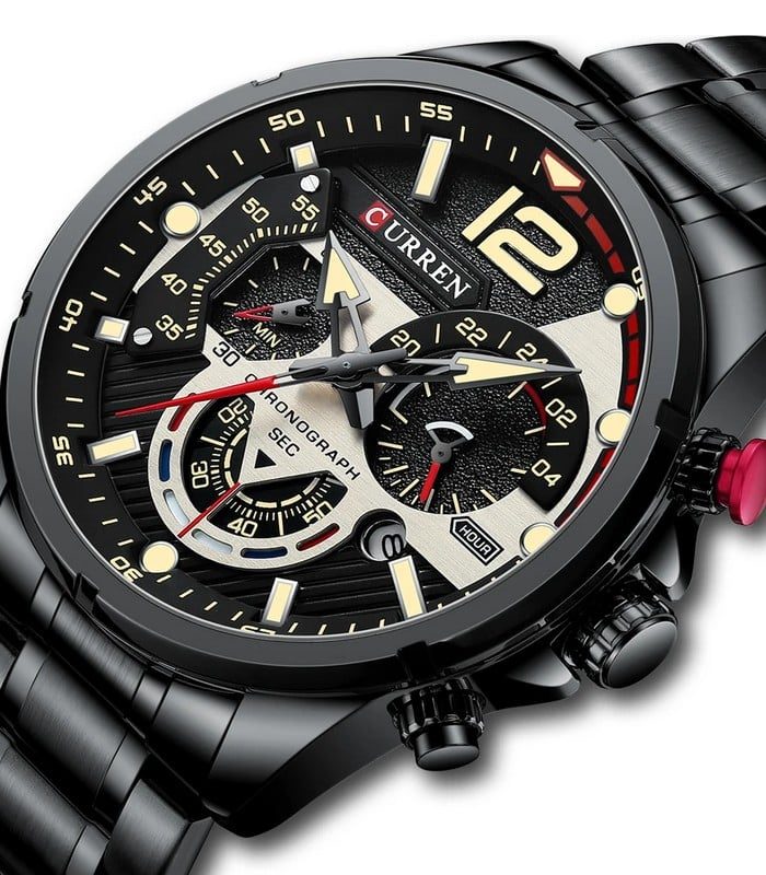 Montre Homme Curren 8395 Noir — photo 2