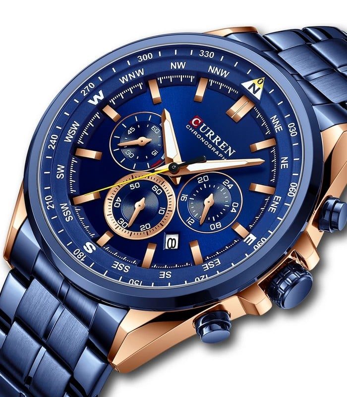 Montre Homme Curren 8399 Bleu — photo 2
