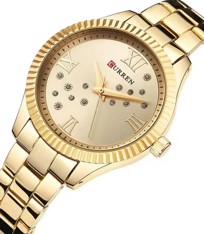 Montre Femme Curren 9009 Doré — photo 2