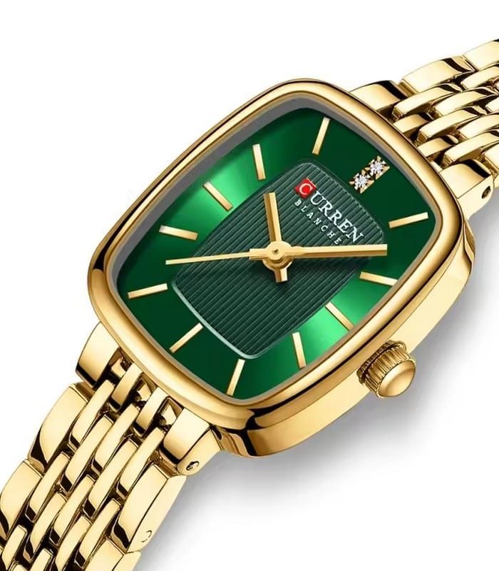 Montre Femme Curren 9093 Fond Vert — photo 2