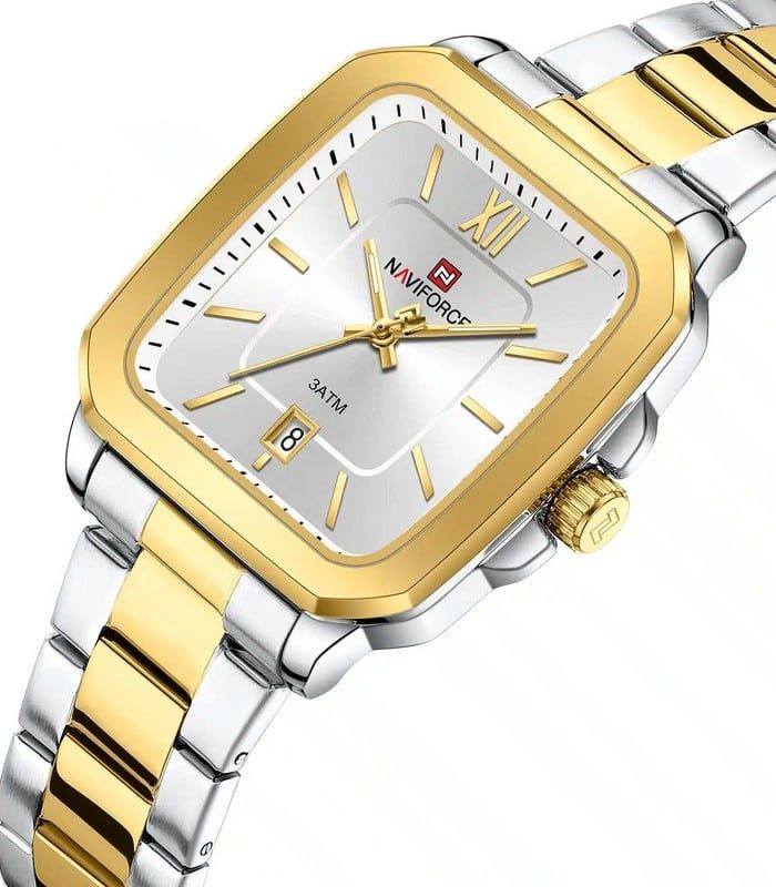 Montre Homme Naviforce NF9239G Doré Argent — photo 2