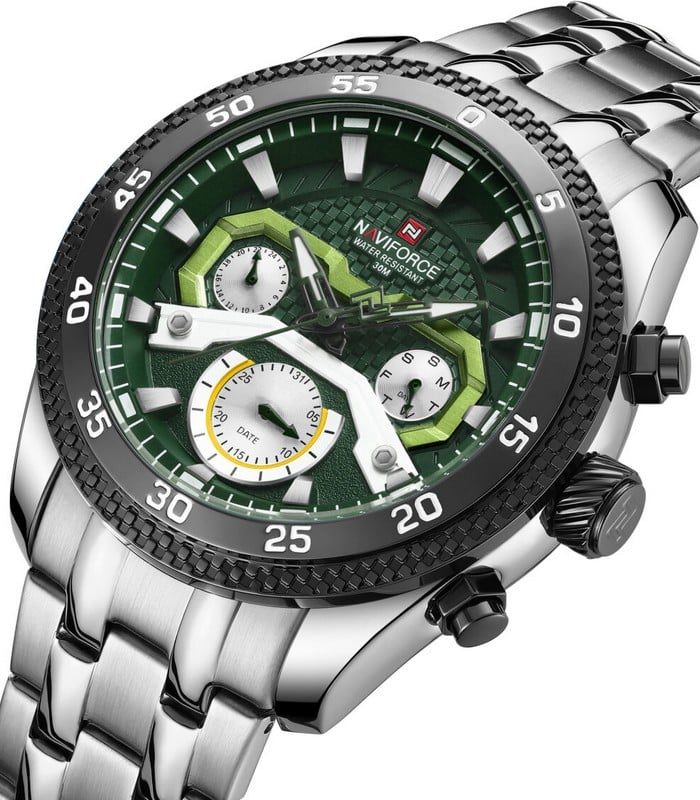 Montre Homme Naviforce NF9222 Fond Vert — photo 2