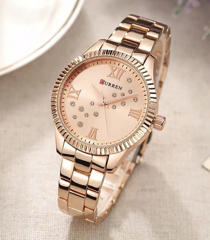 Montre Femme Curren 9009 Rosé — photo 3