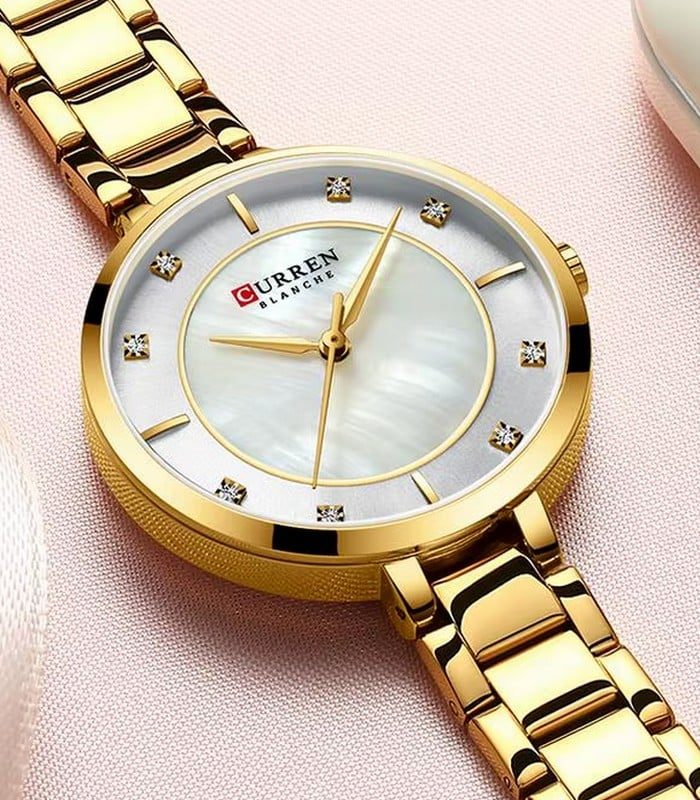 Montre Femme Curren 9051 Doré — photo 3