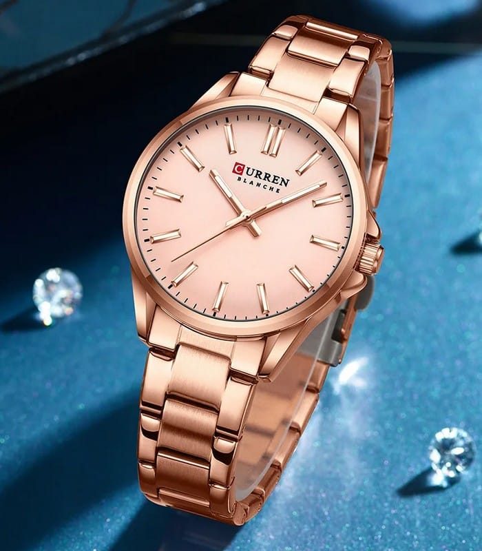 Montre Femme Curren Analog C9090L Rosé — photo 3