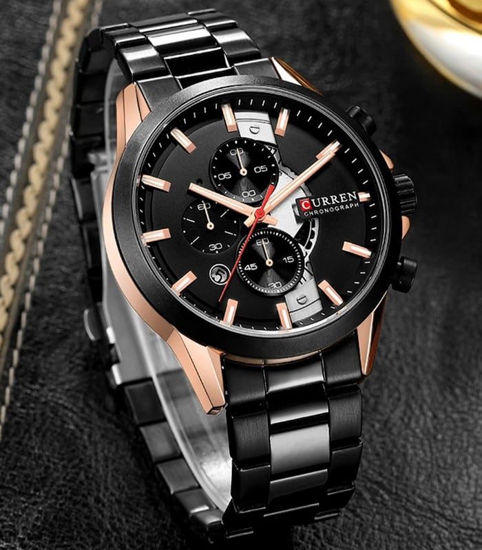 Montre Homme Curren 8325S Noir — photo 3