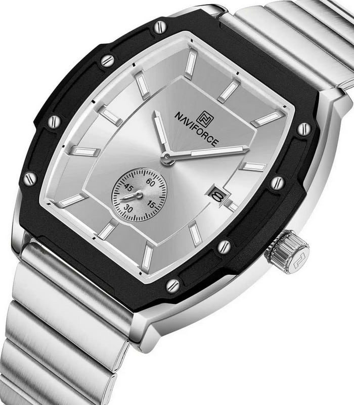 Montre Homme Naviforce NF8068G Argent — photo 2