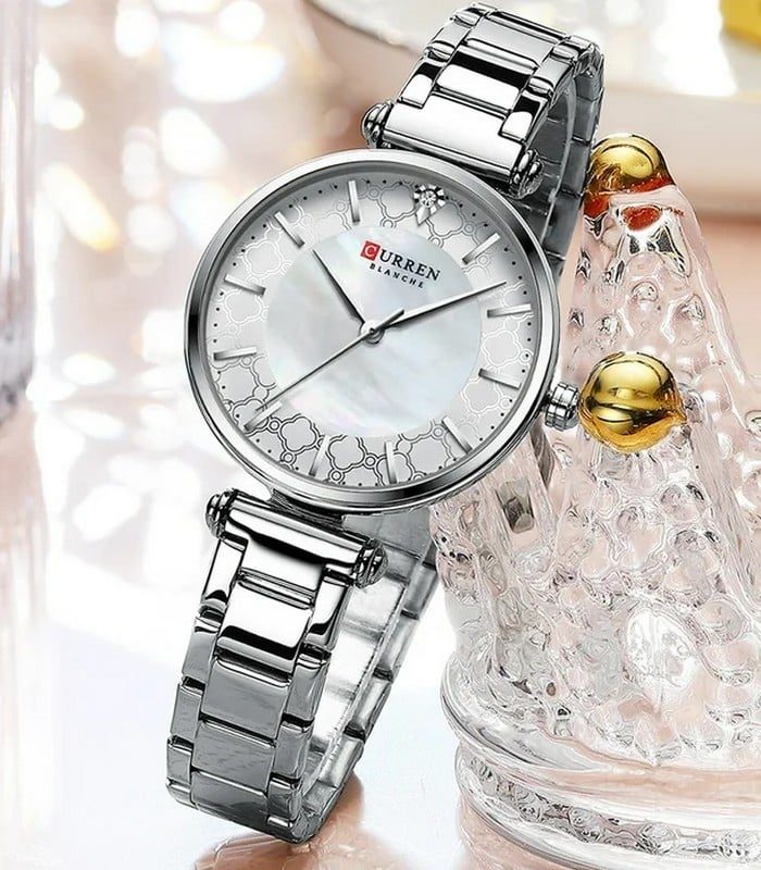 Montre Femme Curren 9072 Argent — photo 3