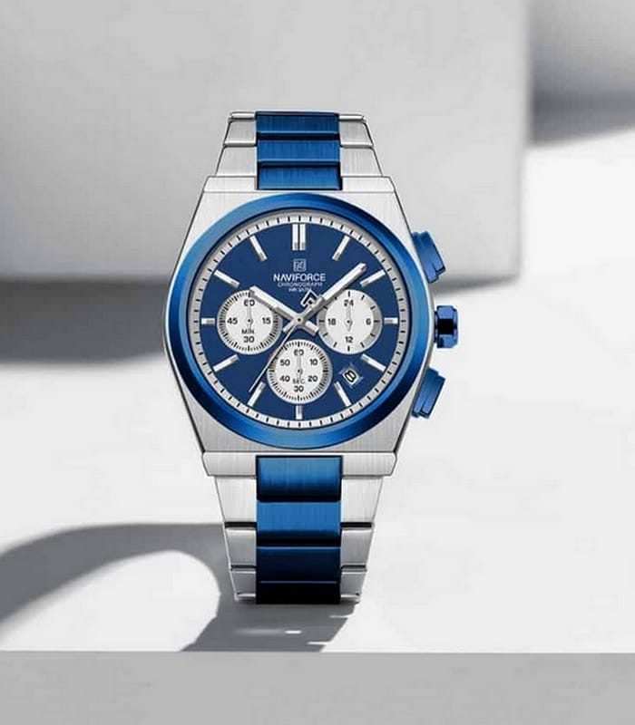 Montre Homme Naviforce NF8048G Bleu — photo 3