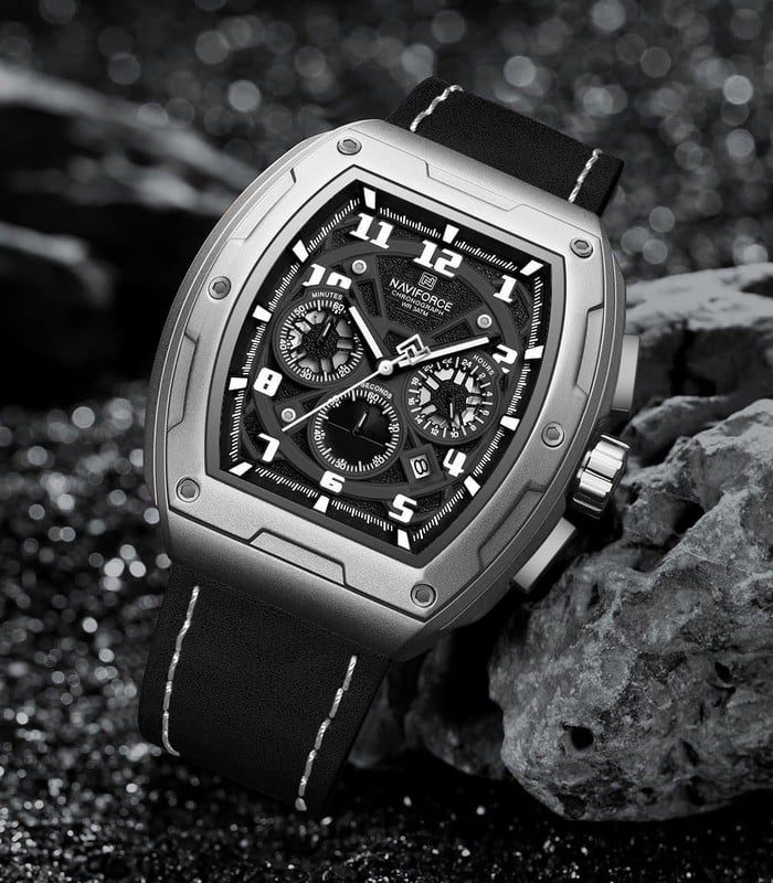 Montre Homme Naviforce NF8053 Argent — photo 3