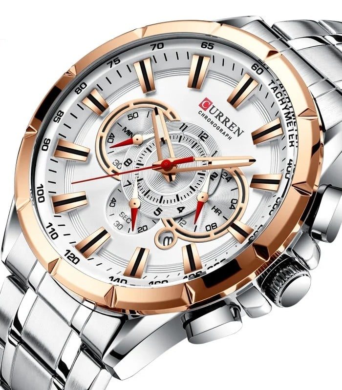 Montre Homme Curren 8363 Rosé — photo 2