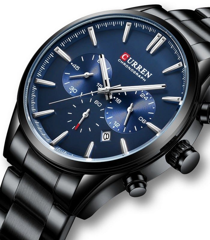 Montre Homme Curren 8446 Noir — photo 2