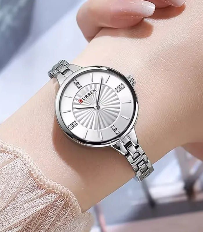 Montre Femme Curren 9097 Argent — photo 3