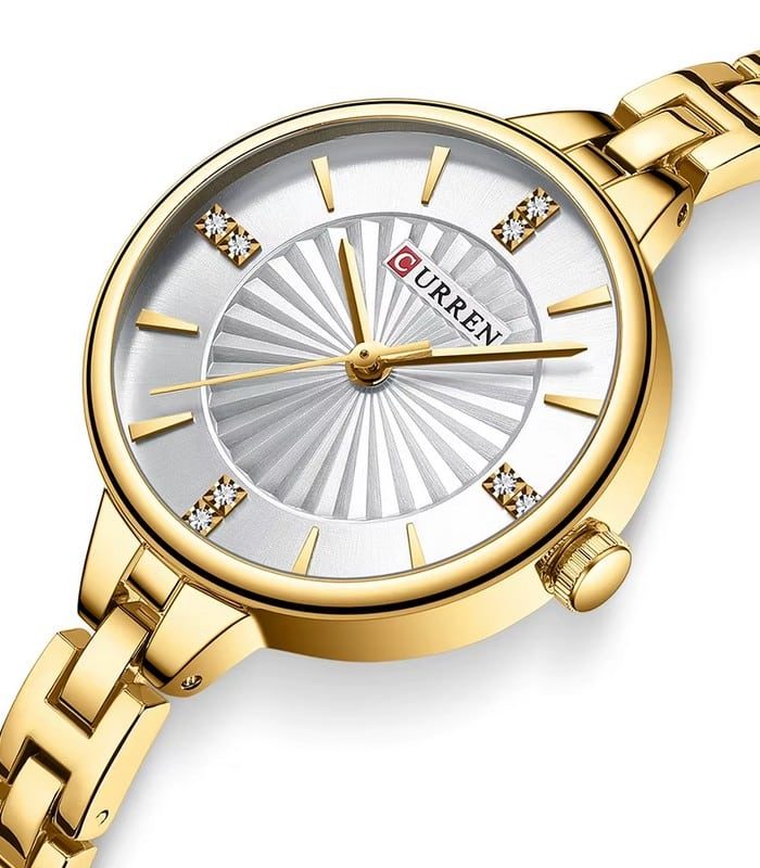 Montre Femme Curren 9097 Fond Blanc — photo 2