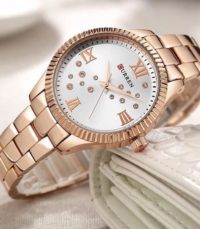 Montre Femme Curren 9009 Fond Blanc — photo 3
