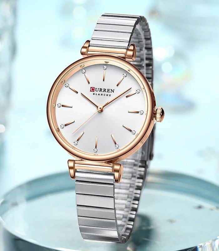 Montre Femme Curren 9081 Argent — photo 3
