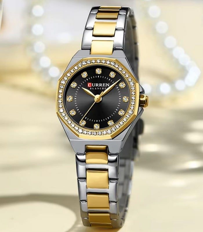 Montre Femme Curren 9100 Fond Noir — photo 3