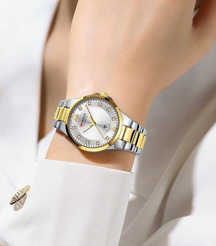Montre Femme Curren 9107 Fond Blanc — photo 3