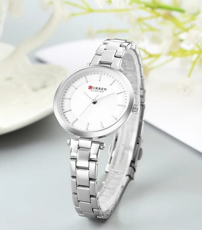 Montre Femme Curren 9054 Argent — photo 3