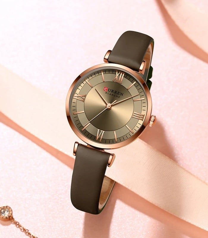 Montre Femme Curren 9079 Marron — photo 3