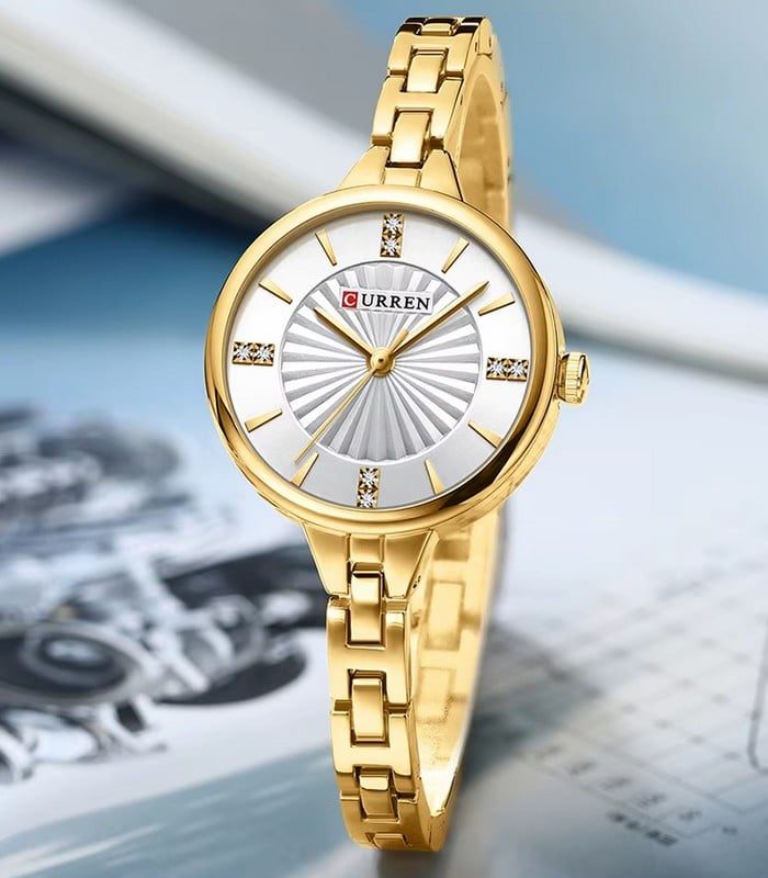 Montre Femme Curren 9097 Fond Blanc — photo 3