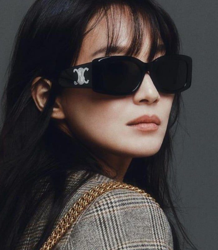 Lunette de Soleil Femme Celine CL40282U 01A — photo 4