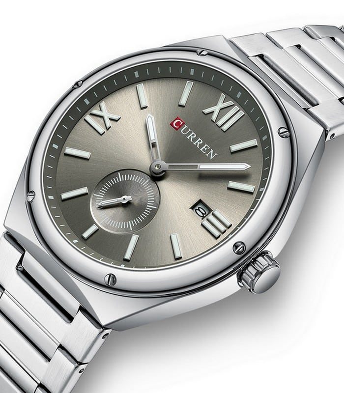 Montre Homme Curren 8471 Argent — photo 2