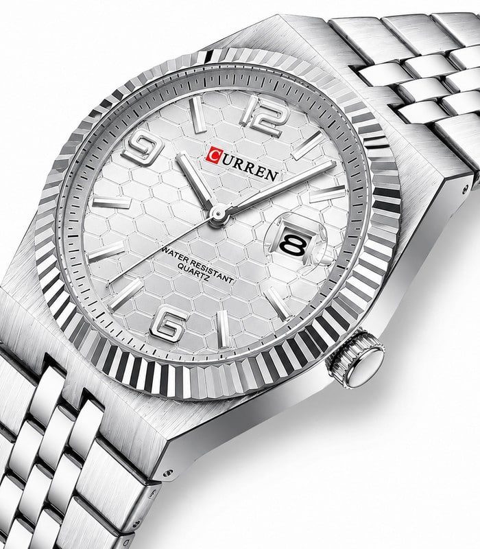 Montre Homme Curren 8498 Argent — photo 2