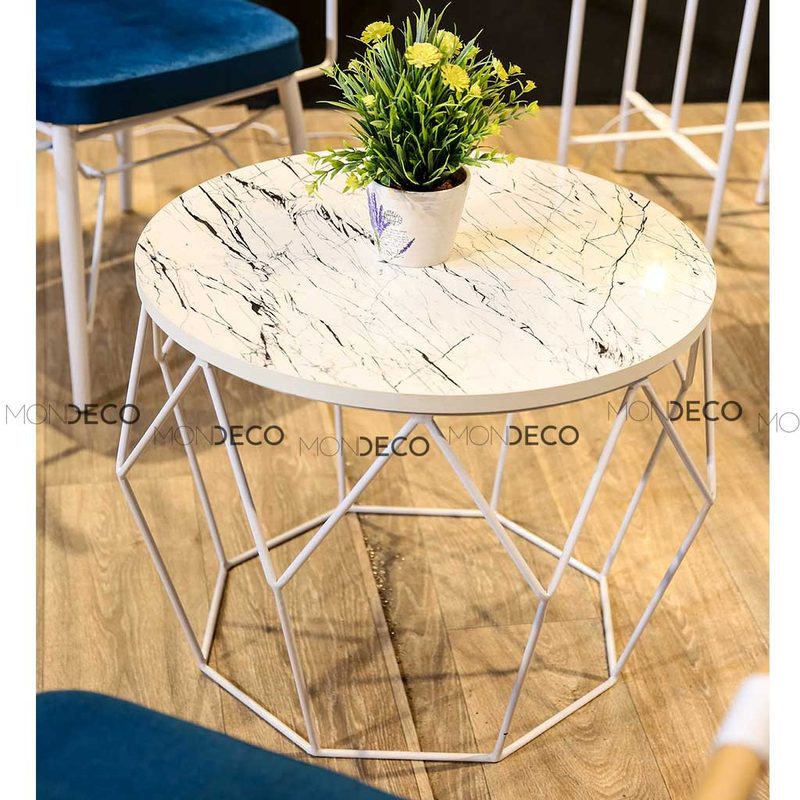 Table Basse Métallique – Diamant — photo 3