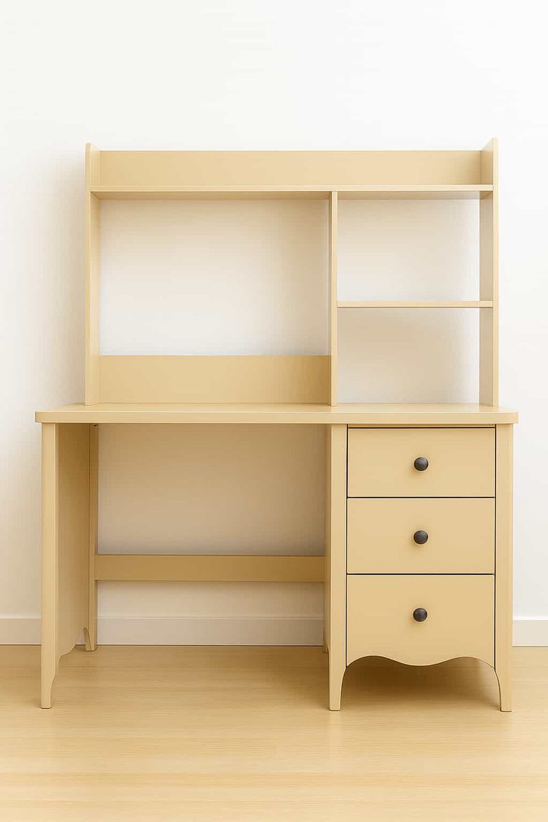 Bureau Enfant GHAZAL – avec tiroirs & étagères — photo 2
