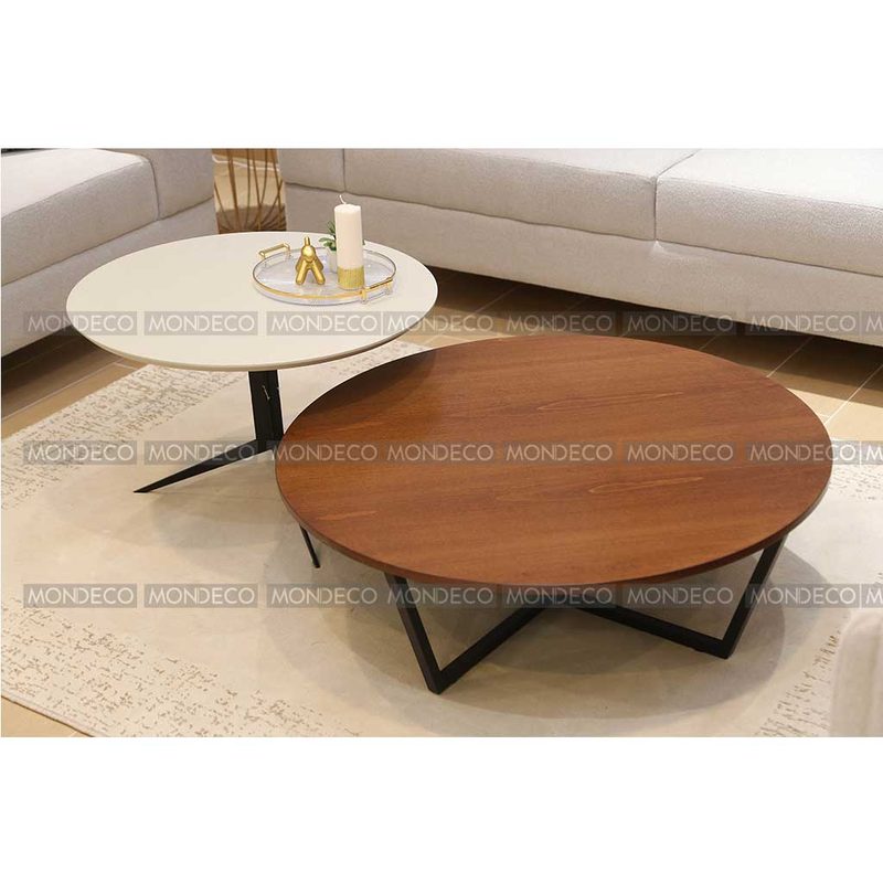 Série de 2 Tables Basses Esko — photo 3