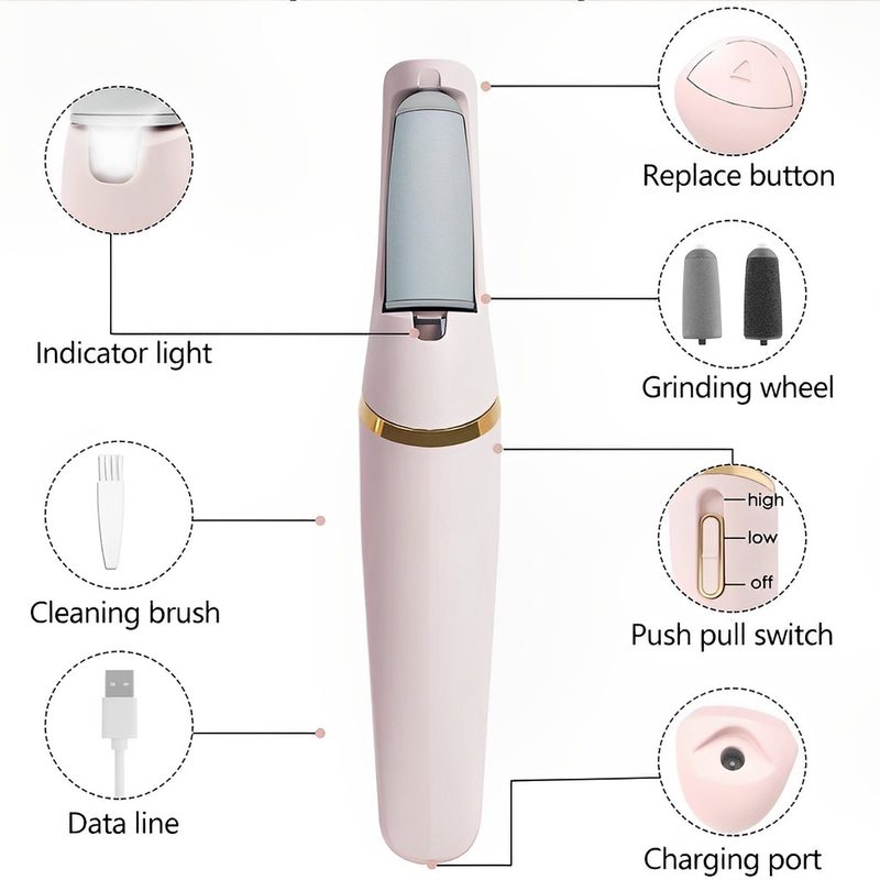 Lime à Pied Electrique Rechargeable - مبرد القدم الإلكتروني — photo 4