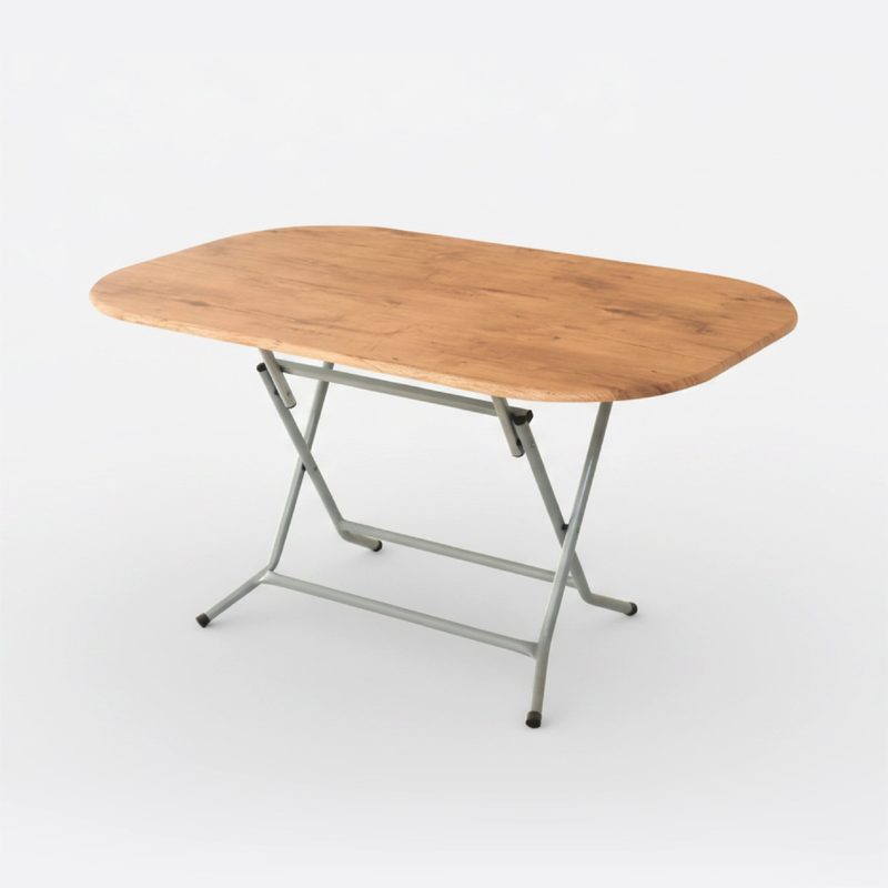 TABLE PLIANTE OVALE PVC — photo 2
