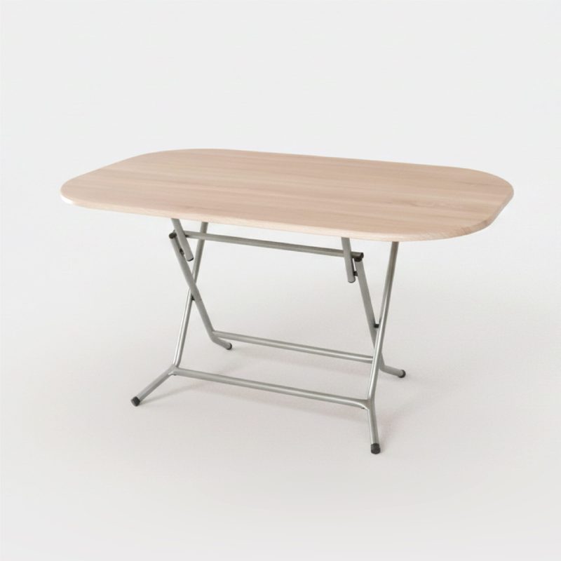 TABLE PLIANTE OVALE PVC — photo 4