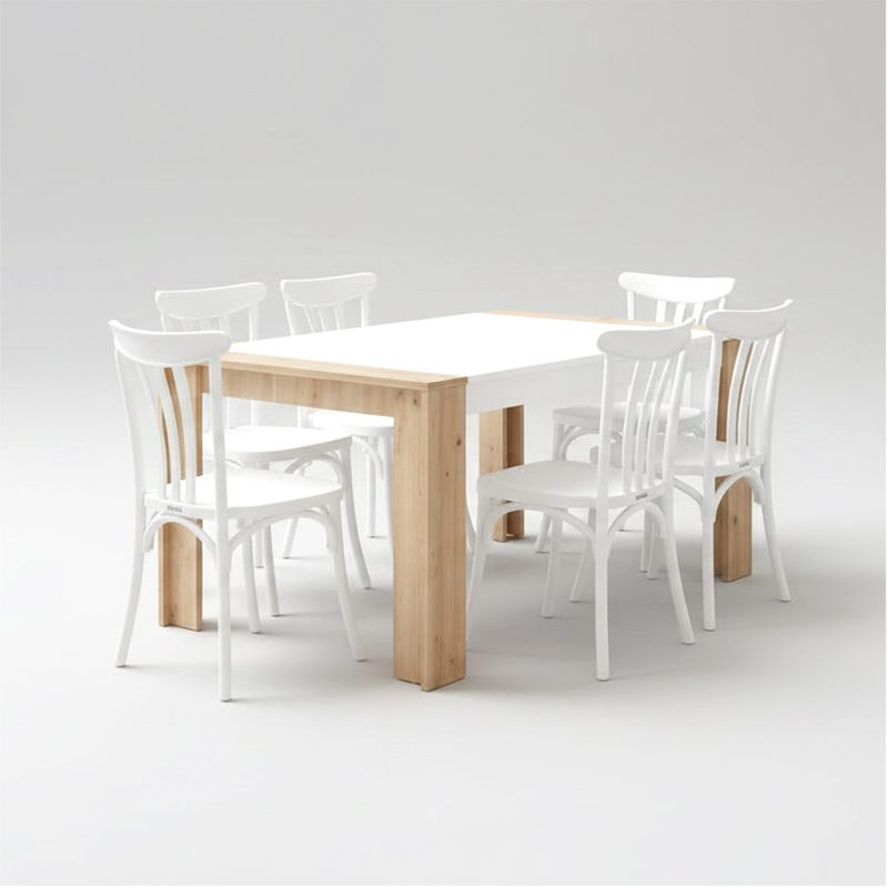 PACK TABLE CORAL+ CHAISES PARIS — photo 3