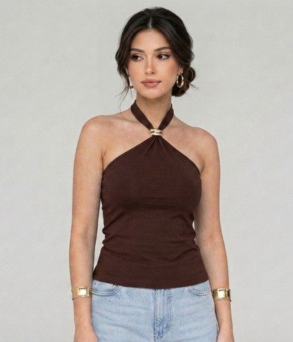 Top Lana Marron — photo 2