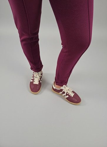 Pantalon Basique Burgundy — photo 2