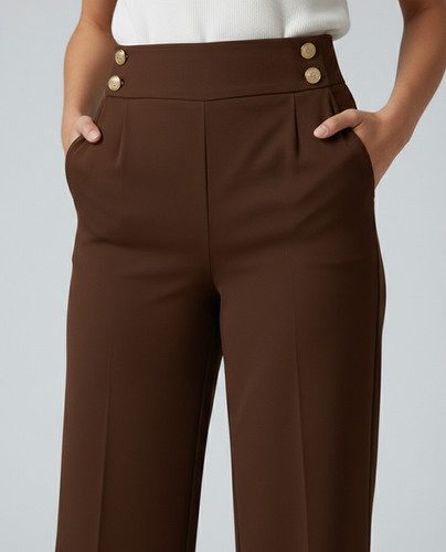 Pantalon Jade Marron — photo 2