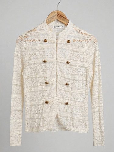 Chemise Dentelle Blanche — photo 4